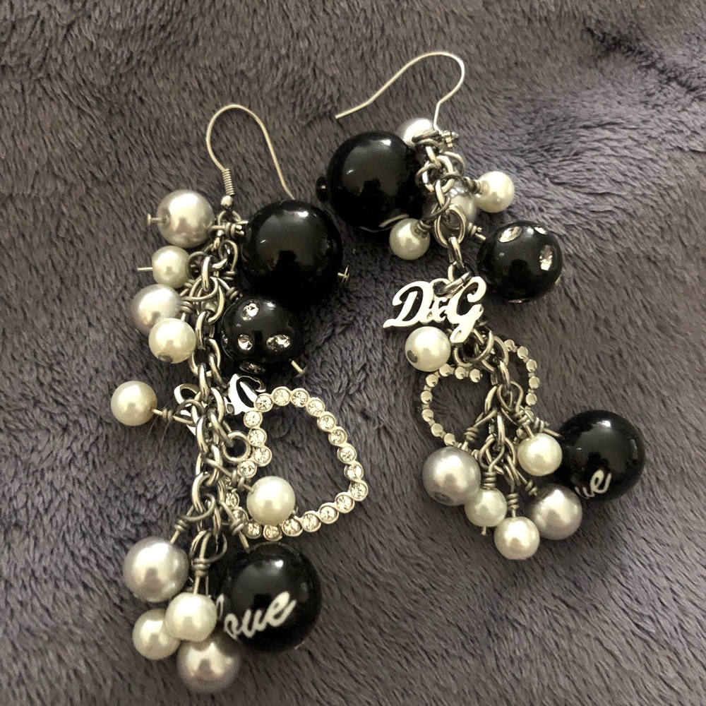 Dolce and Gabbana bead earrings